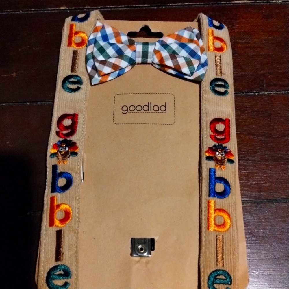 Kids Thanksgiving suspenders